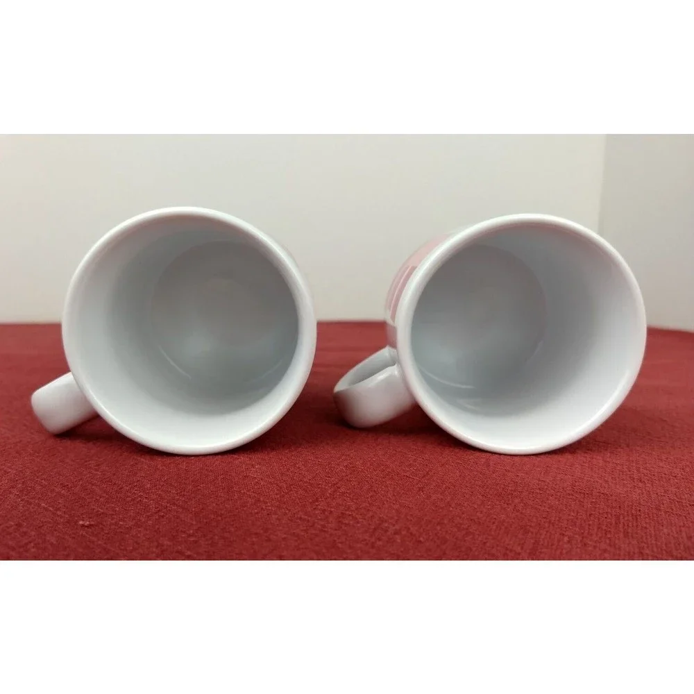 Crate & Barrel LOVE HEART MUGS 3